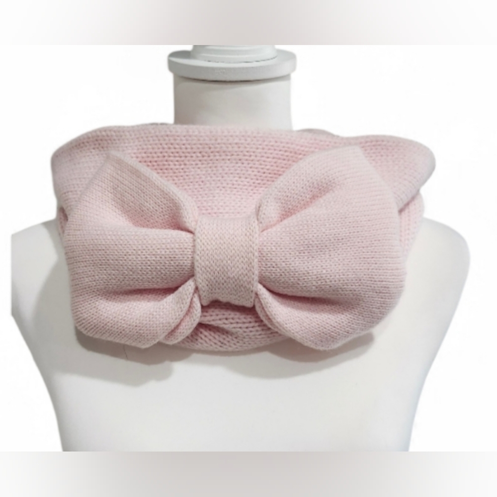 Kate Spade New York Soft Pink Wrap Knit Scarf
